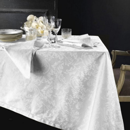 Tovaglia Bianca 180x280 in Fiandra (+Tovaglioli)