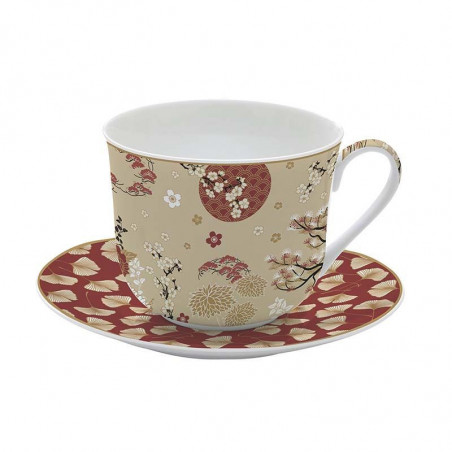 TAZZA COLAZIONE CON PIATTO 400 