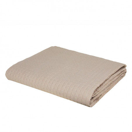 QUILT RASO MATRIMONIALE BORBONESE 'MINIMAL NOCCIOLA'