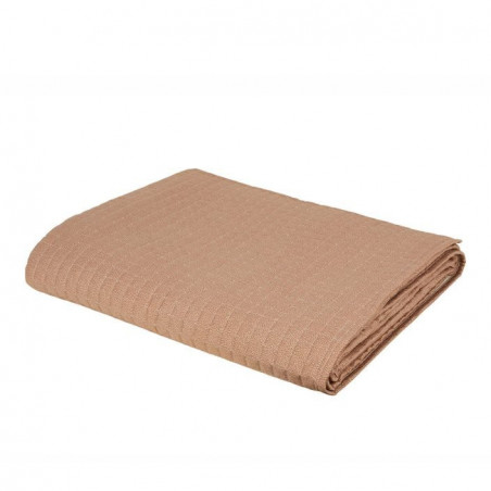 QUILT RASO MATRIMONIALE BORBONESE 'MINIMAL CUOIO'